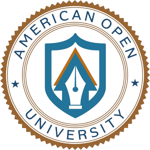 American Open University (A-Global) seal